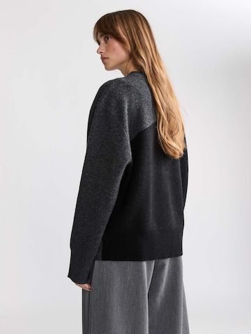 Yahmo Oversizepullover 'Lani' in Grau