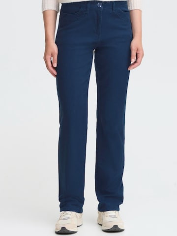 Regular Pantalon chino ' OXIBEN 5-POCKET ' Oxmo en bleu