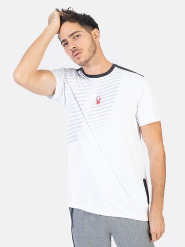 Spyder Toiminnallinen paita värissä valkoinen: edessä