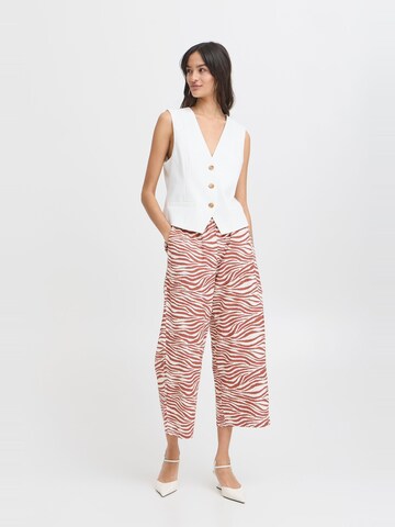 b.young - Loosefit Pantalón ' BYFalakka ' en rojo