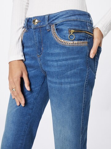 MOS MOSH Regular Jeans i blå