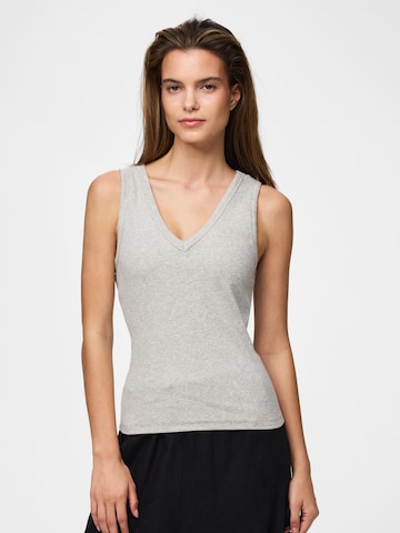 PIECES - Camiseta térmica 'PCBella' en gris: frente