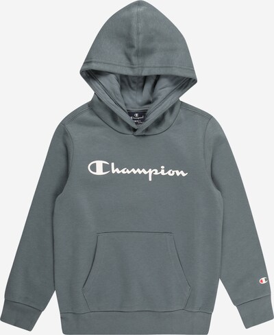 Champion Authentic Athletic Apparel Sweatshirt in Smoke grey / Red / White, Item view