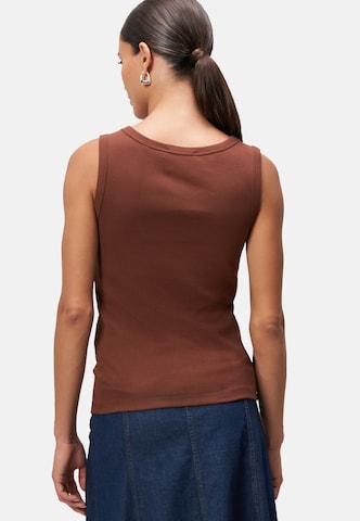 Top di zero in marrone