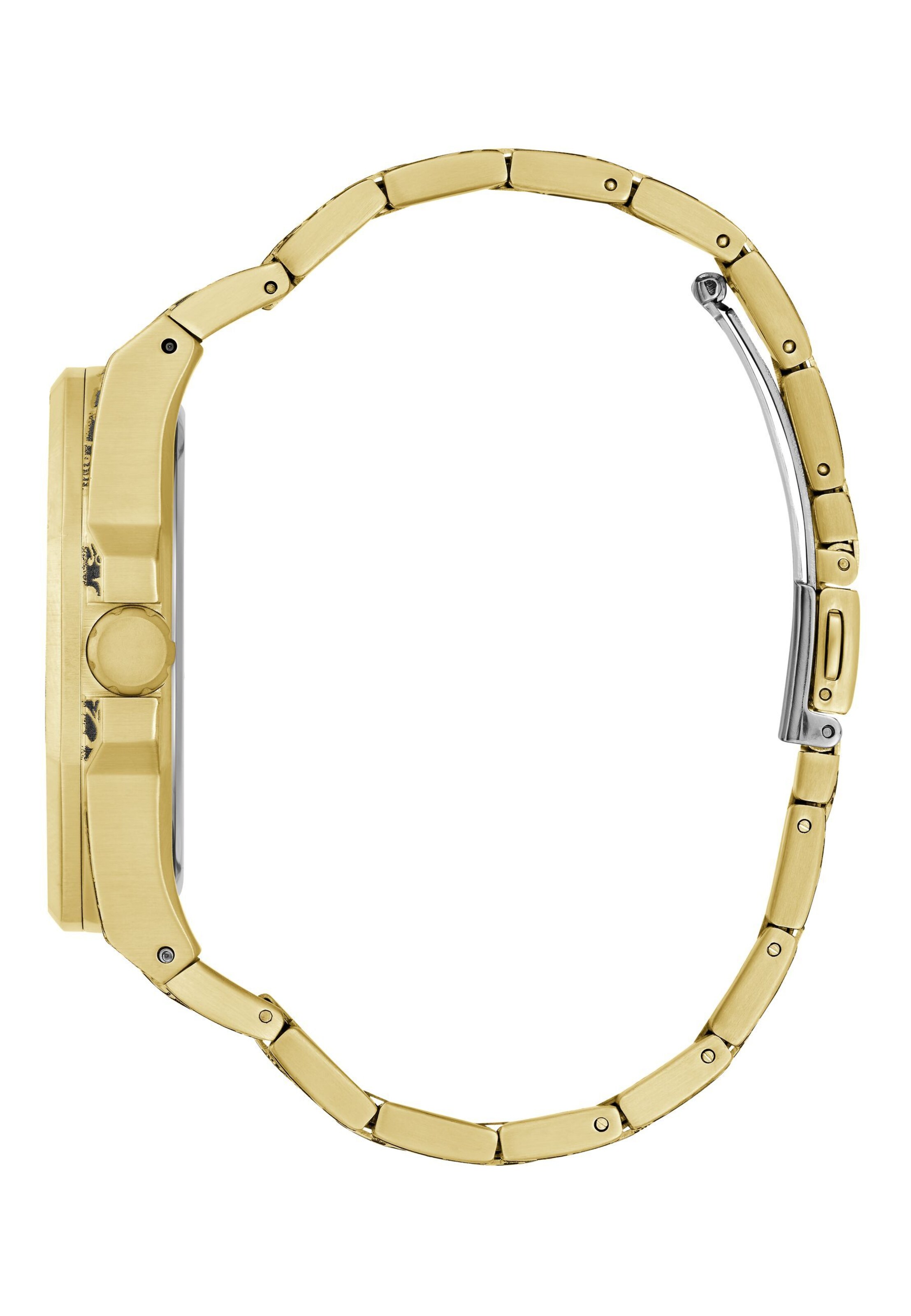 GUESS Analoog horloge 'Roar' in Goud