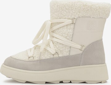 Kazar Snow Boots in Beige: front