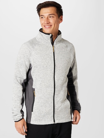 ICEPEAK Funktionele fleece-jas in Grijs: voorkant