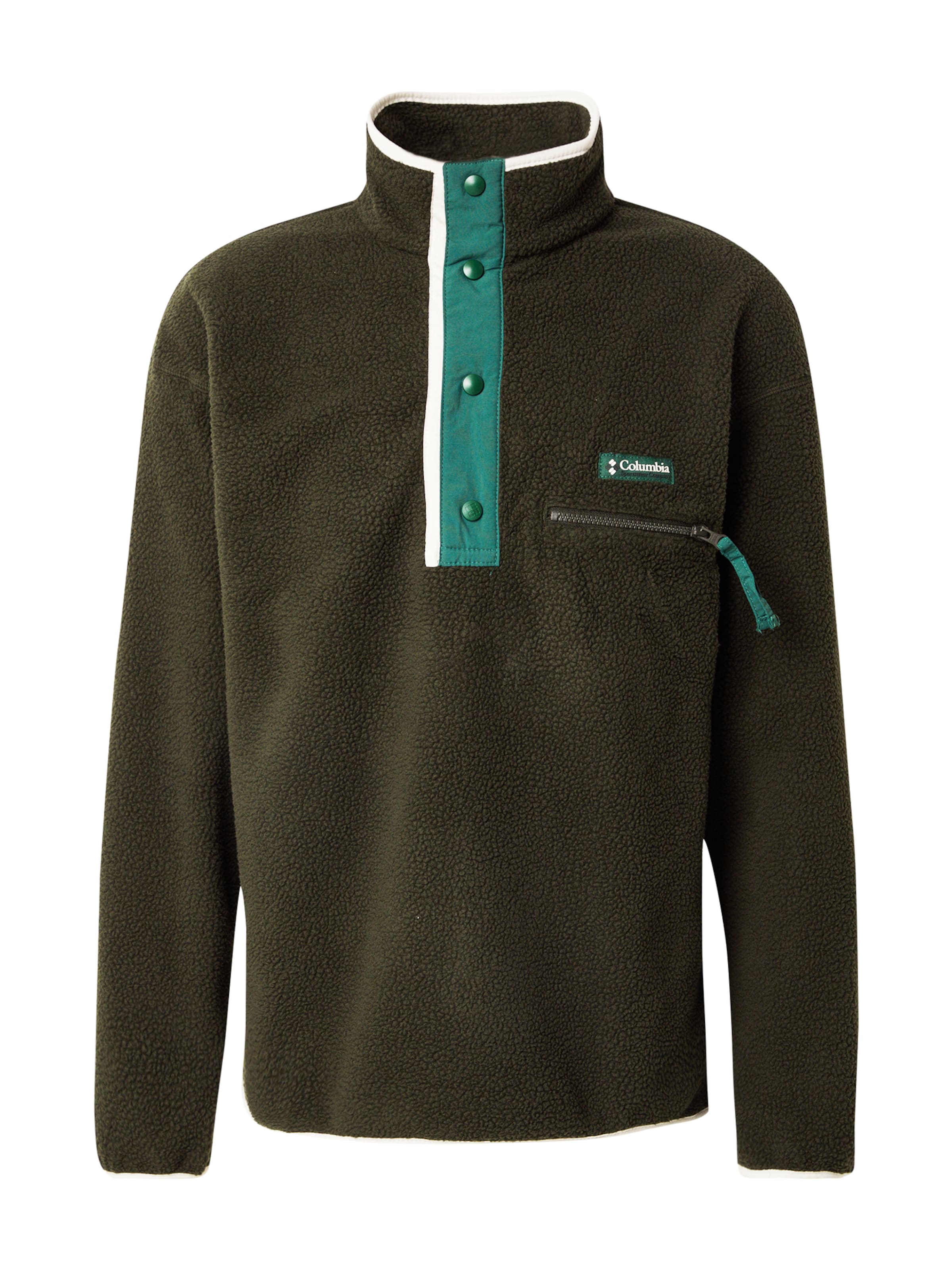 COLUMBIA Спортивная кофта 'Helvetia II' в Зеленый: спереди
