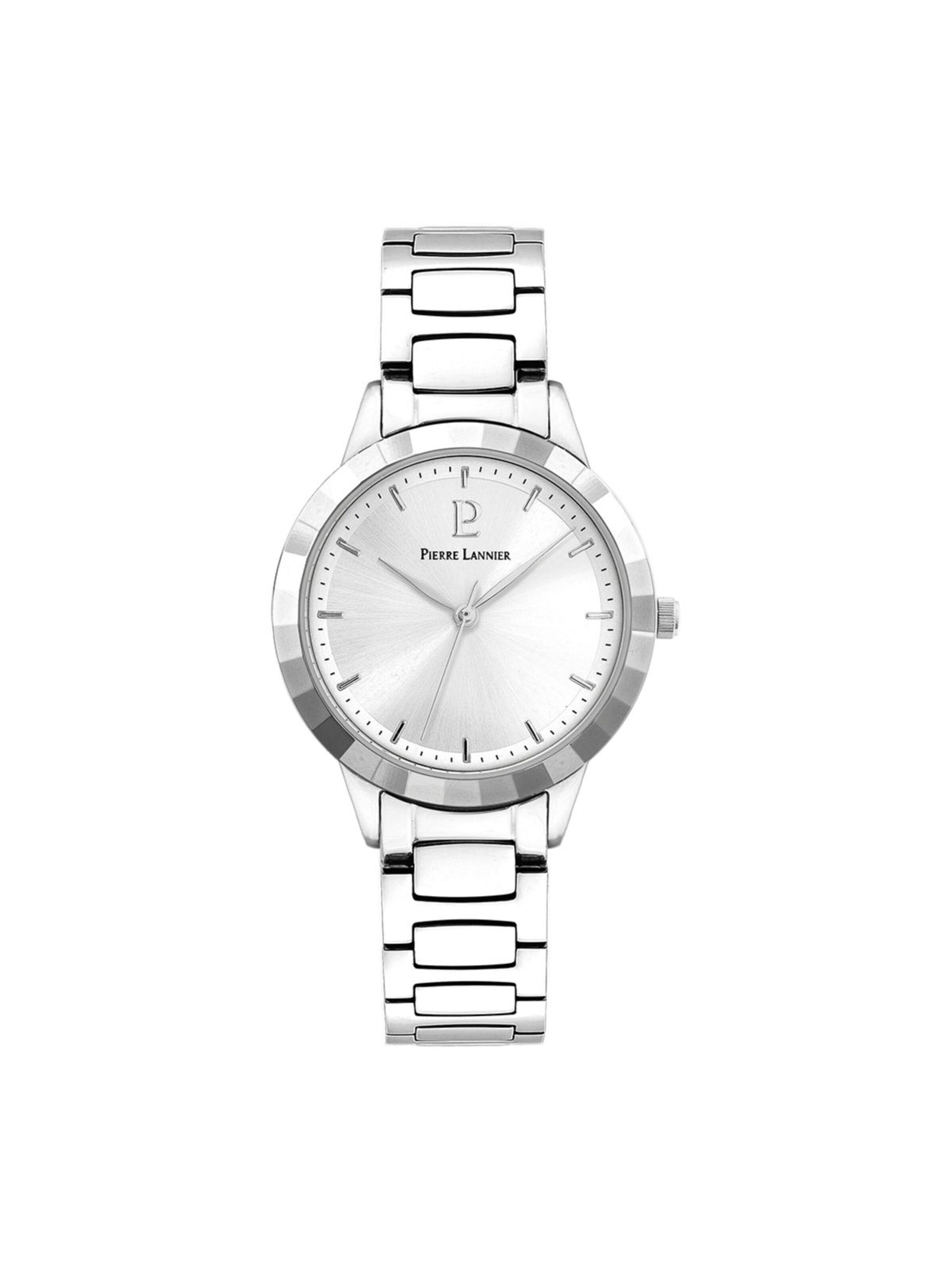 Pierre Lannier Analog watch 'Pierre Lannier - Watch Galiera - Quartz watch movement - Watch case width: 32 mm' in Silver