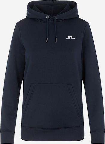 J.Lindeberg Athletic Sweatshirt in Blue: front