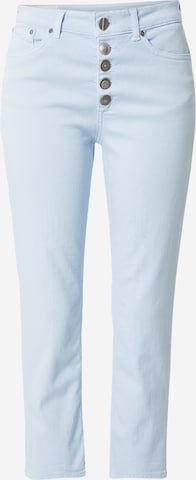 Dondup Slimfit Jeans in Blauw: voorkant