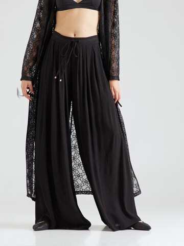 ONLY Wide Leg Hose 'CHIARA' in Schwarz: predná strana