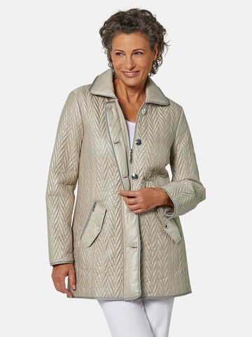 Goldner Übergangsjacke in Beige: predná strana