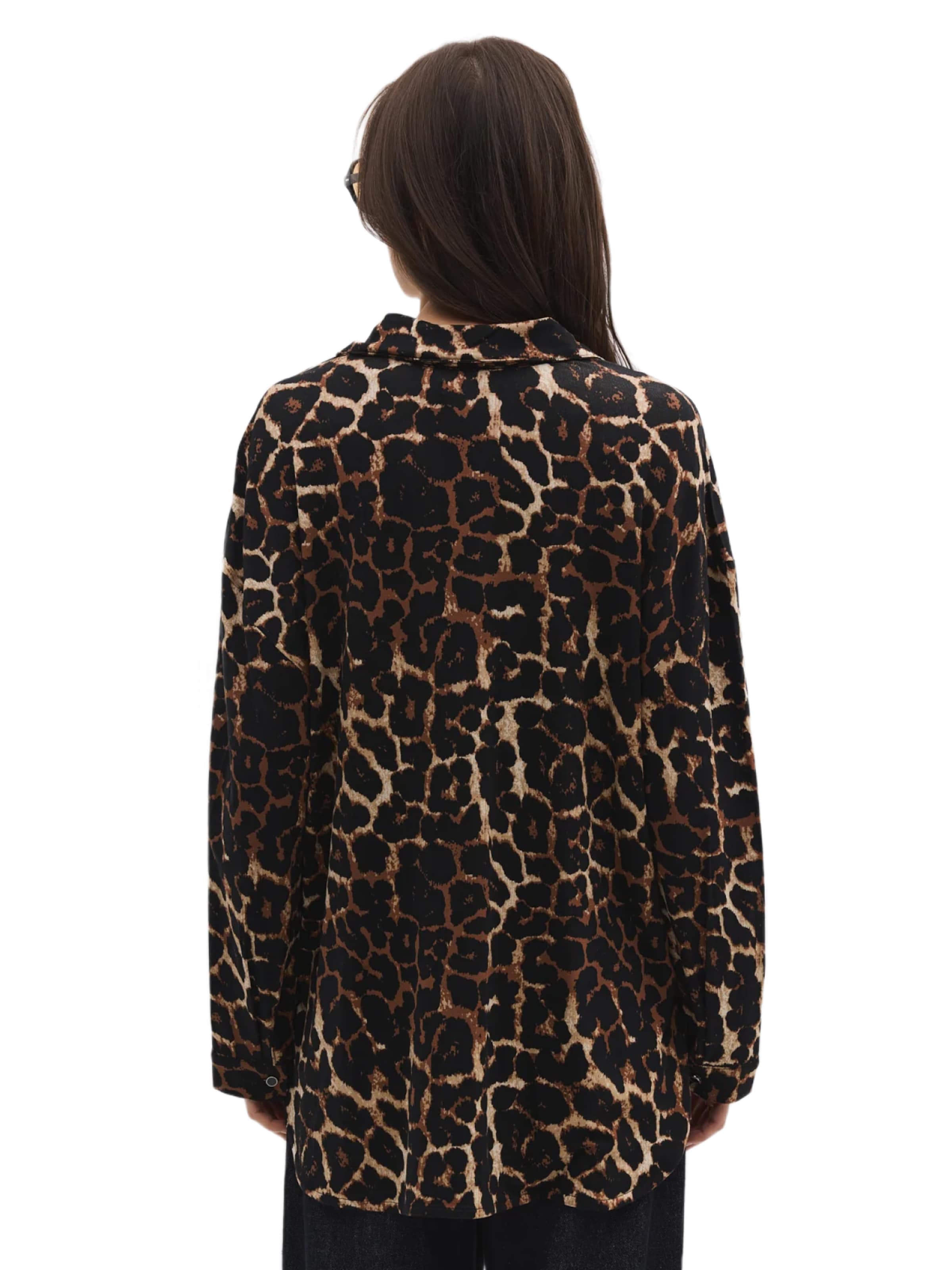 No Matter What Blouse in Brown