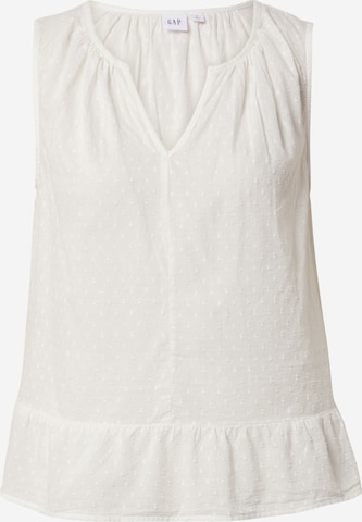 GAP Blouse in Wit: voorkant