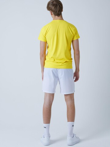 SPORTKIND Performance shirt 'Rundhals' in Yellow