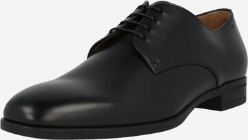 Chaussure à lacets 'Kensington' BOSS en noir : devant