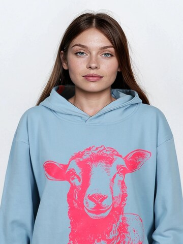 salzhaut Sweatshirt in Blauw