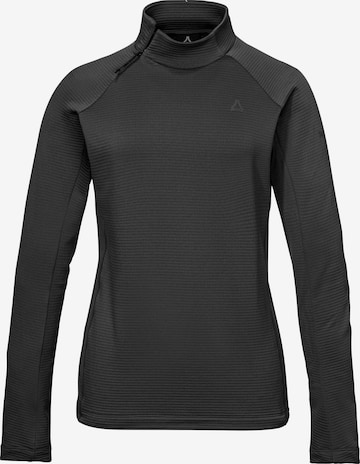 Veste en polaire fonctionnelle Schöffel en gris : devant