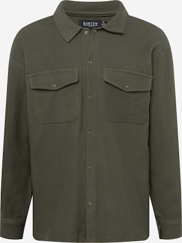 BURTON MENSWEAR LONDON Between-Season Jacket in Green: front