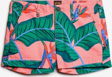Regular Pantalon chino Superdry en mélange de couleurs : devant