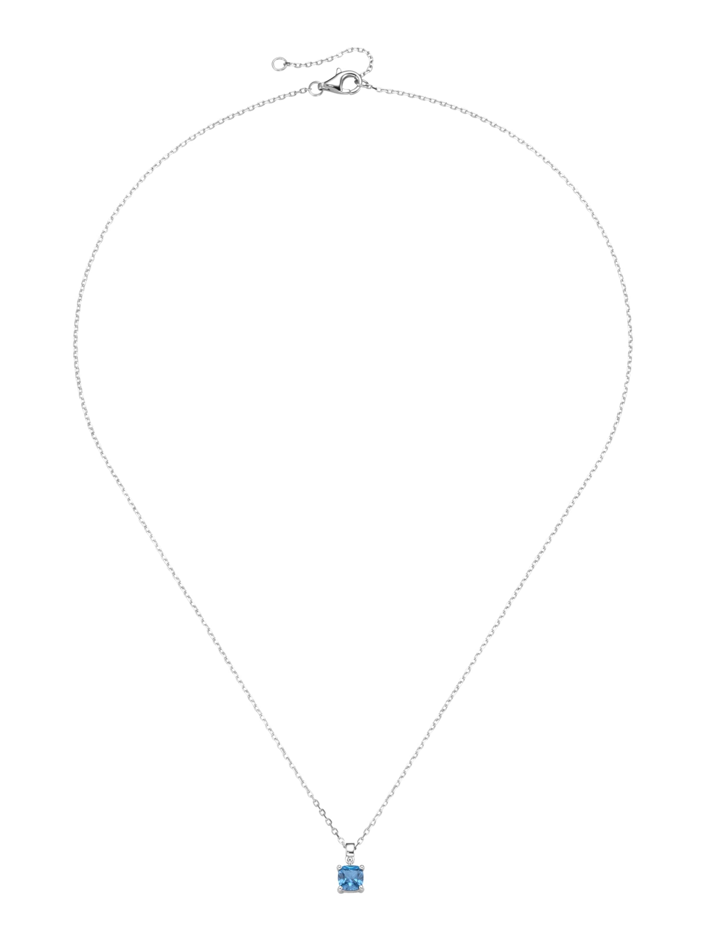 Smart Jewel Ketting in Blauw: voorkant