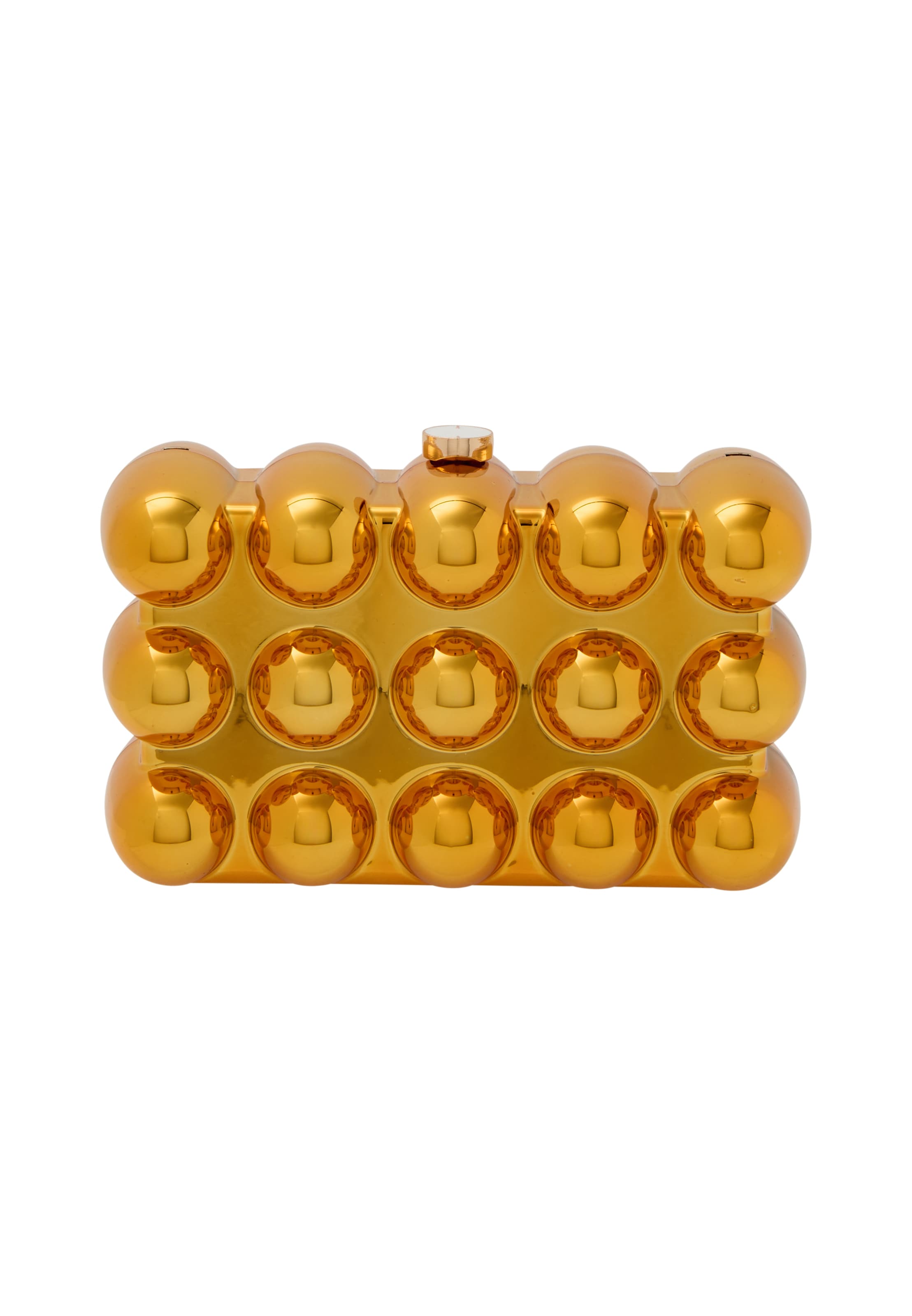 KRZY Клатч в Золотой: спереди