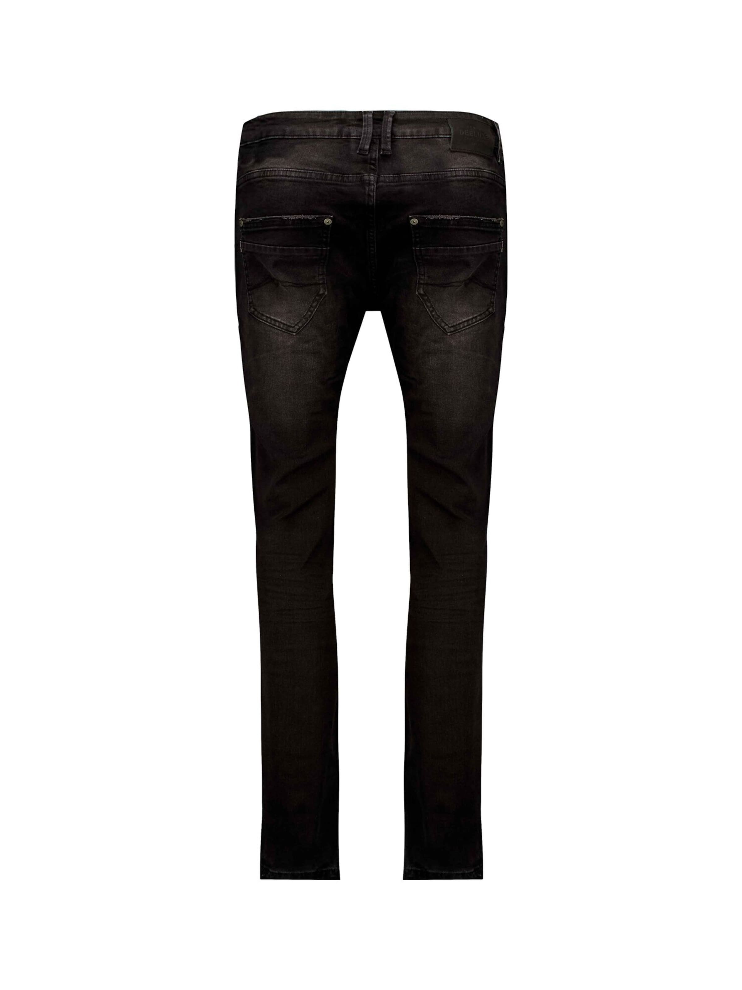 Deeluxe Slimfit Jeans 'Carlos' in Zwart