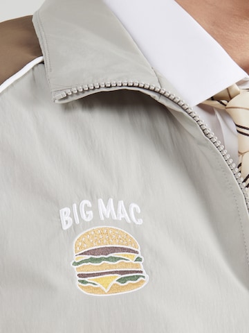 HOLLISTER Tussenjas 'FEB1 MCDONALDS' in Grijs