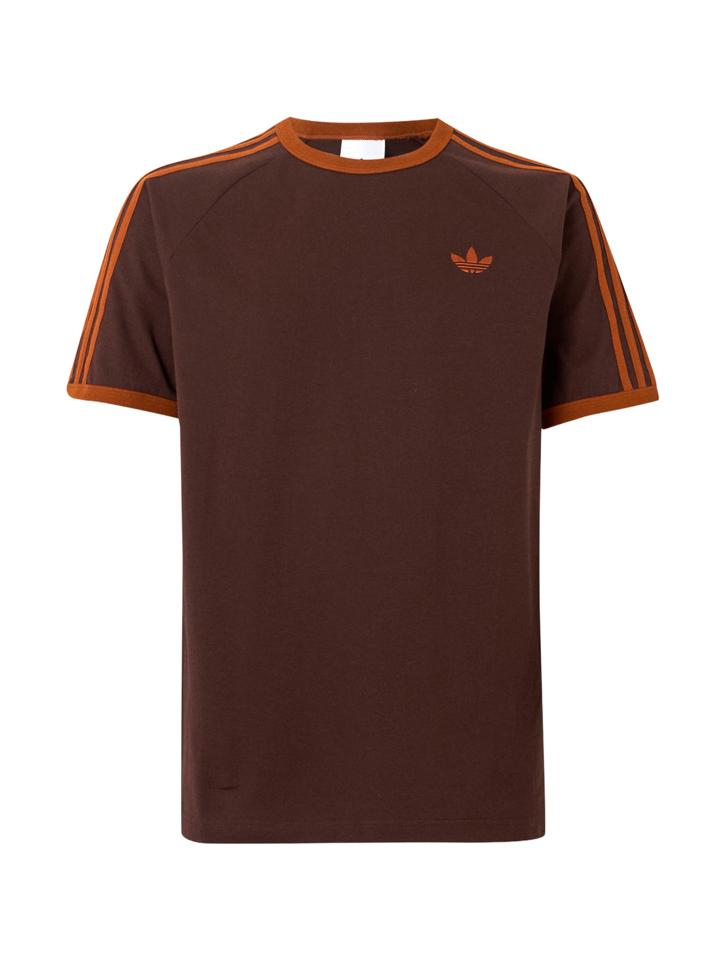 ADIDAS ORIGINALS Μπλουζάκι σε καφέ: μπροστά