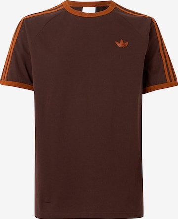 ADIDAS ORIGINALS Μπλουζάκι σε καφέ: μπροστά