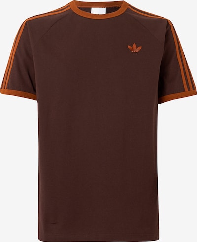 XS-S dydžio Marškinėliai '3-Stripes' iš ADIDAS ORIGINALS, spalva – karamelės / šokolado spalva, Prekių apžvalga