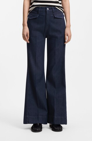 BOSS Flared Jeans ' Rosalya' in Blue: front
