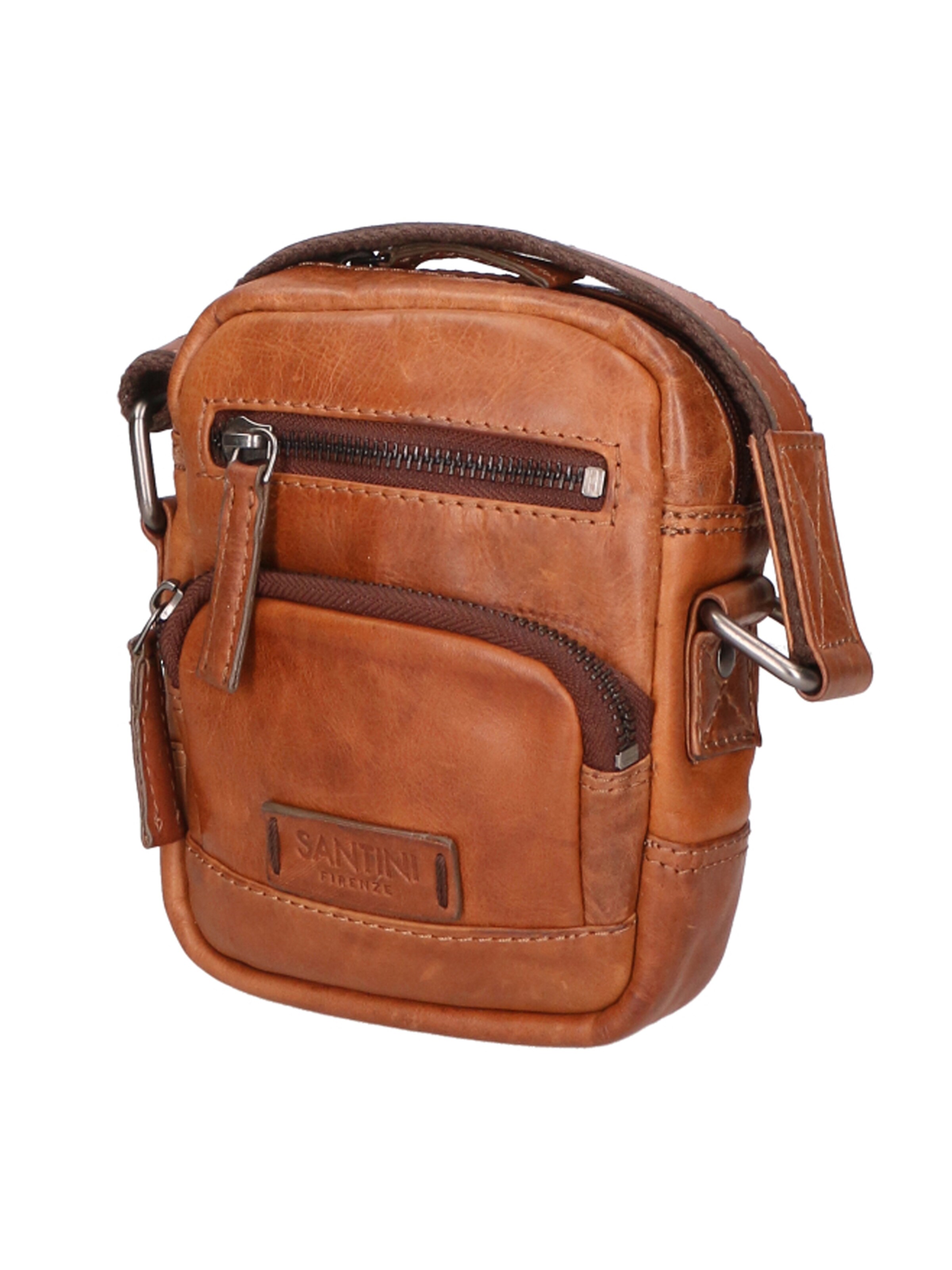 Santini Firenze Umhängetasche in Braun
