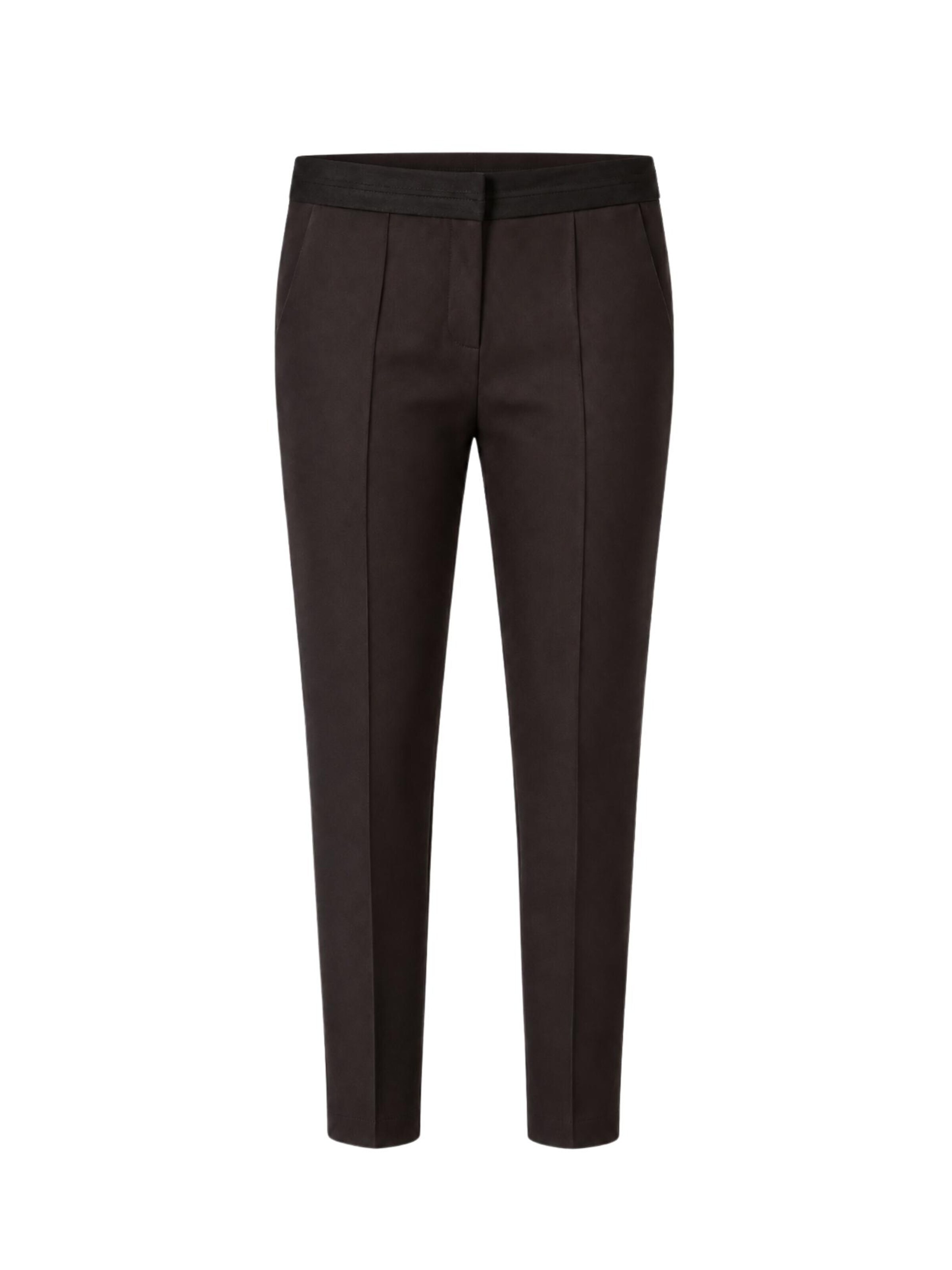 Regular Pantalon 'Uma Trousers' Christine on the clouds en marron : devant