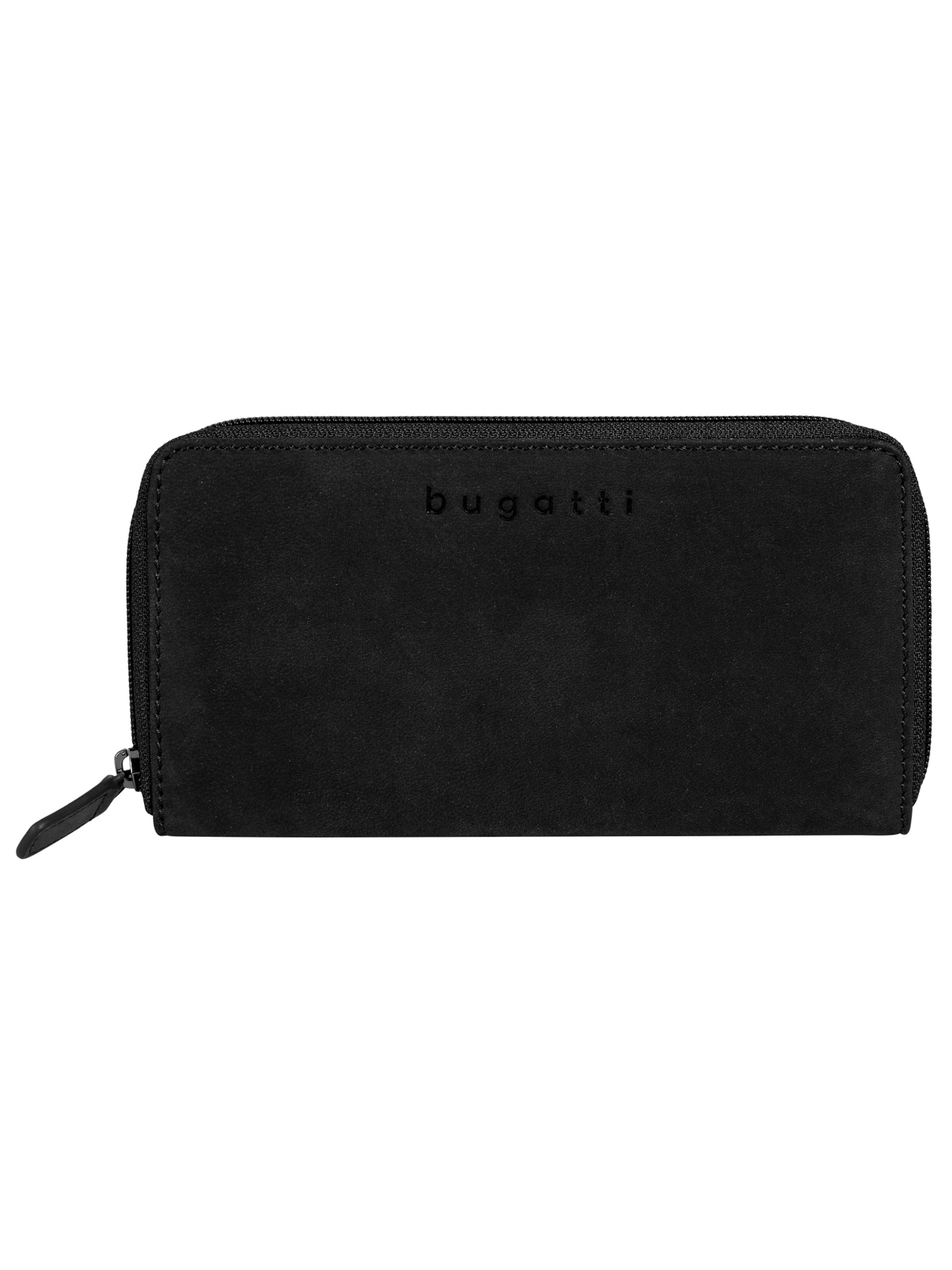 Porte-monnaies 'bugatti Geldbörse LUCA' bugatti en noir : devant