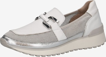 CAPRICE Classic Flats in White: front