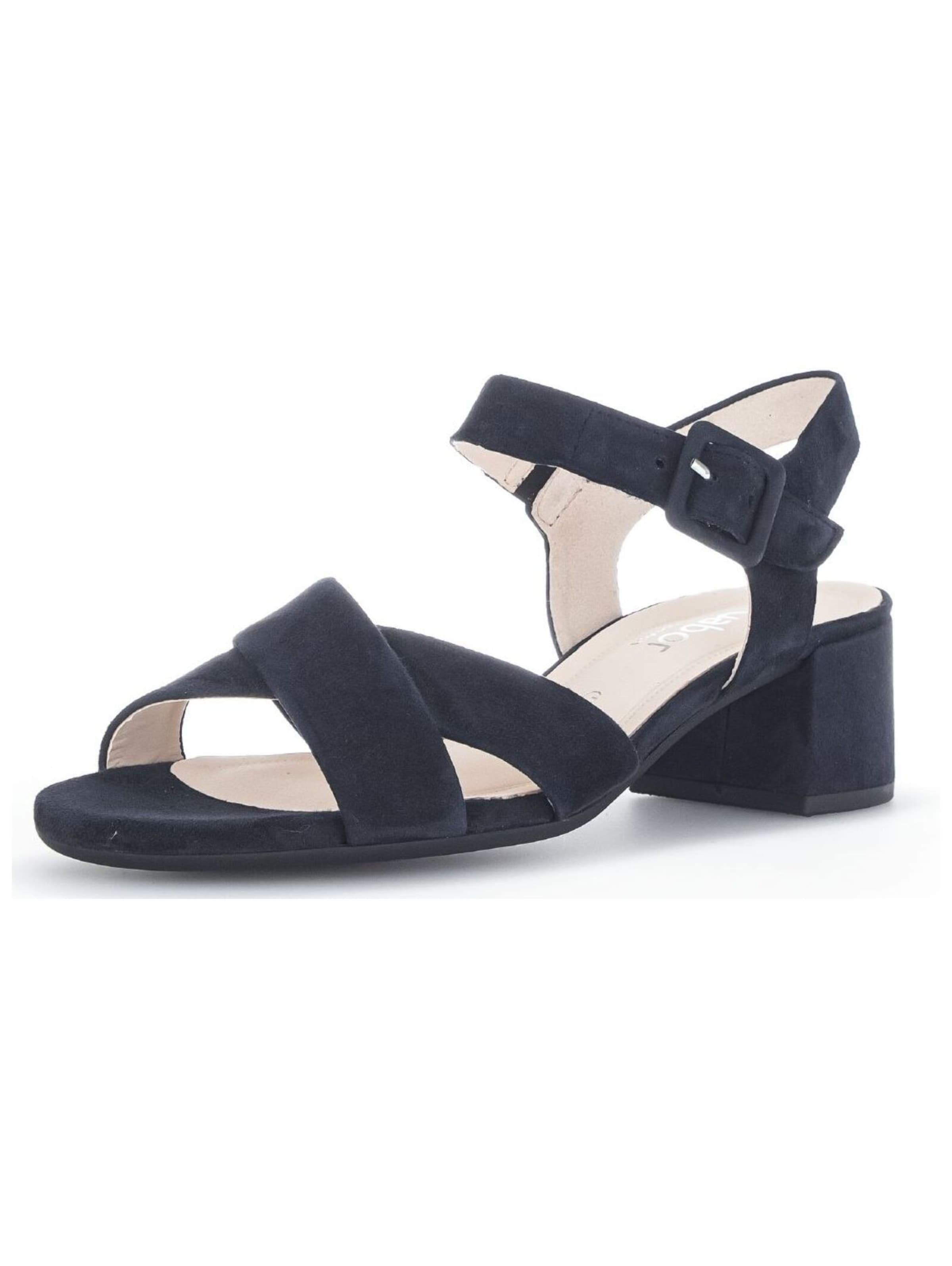 Sandalo con cinturino di GABOR in blu: frontale