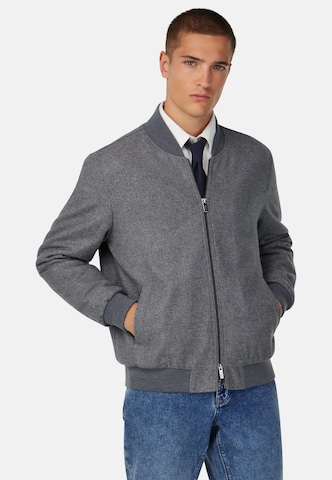 Veste mi-saison 'B Sustainable' Boggi Milano en gris : devant