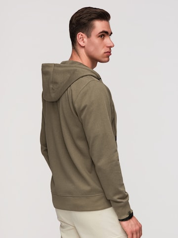 Ombre Sweat jacket in Green