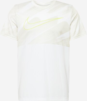 NIKE Functioneel shirt in Wit: voorkant