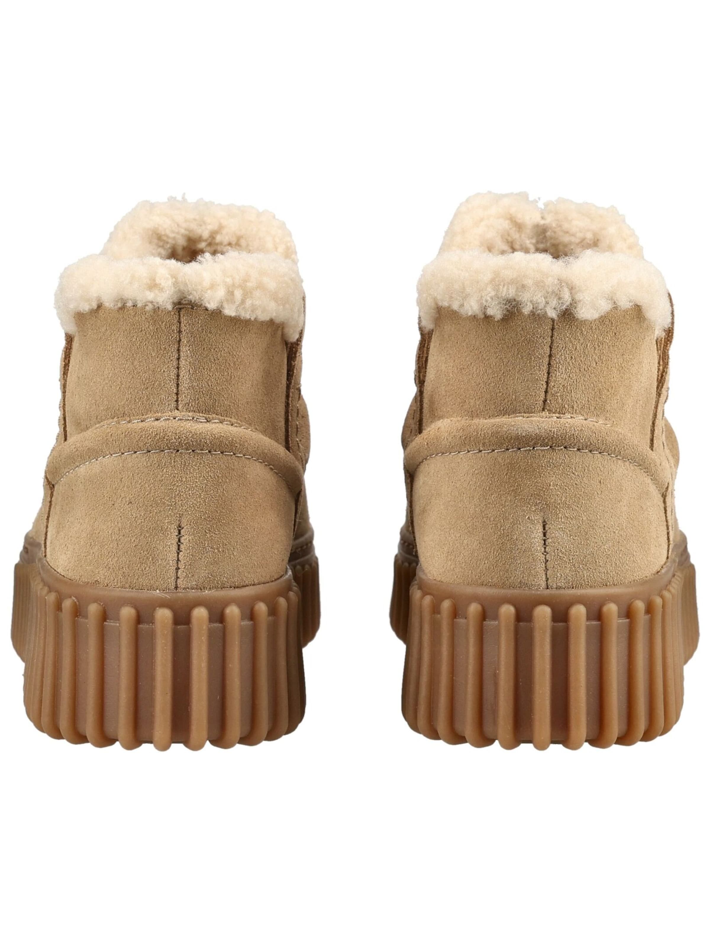 CLARKS Enkellaarsjes in Beige