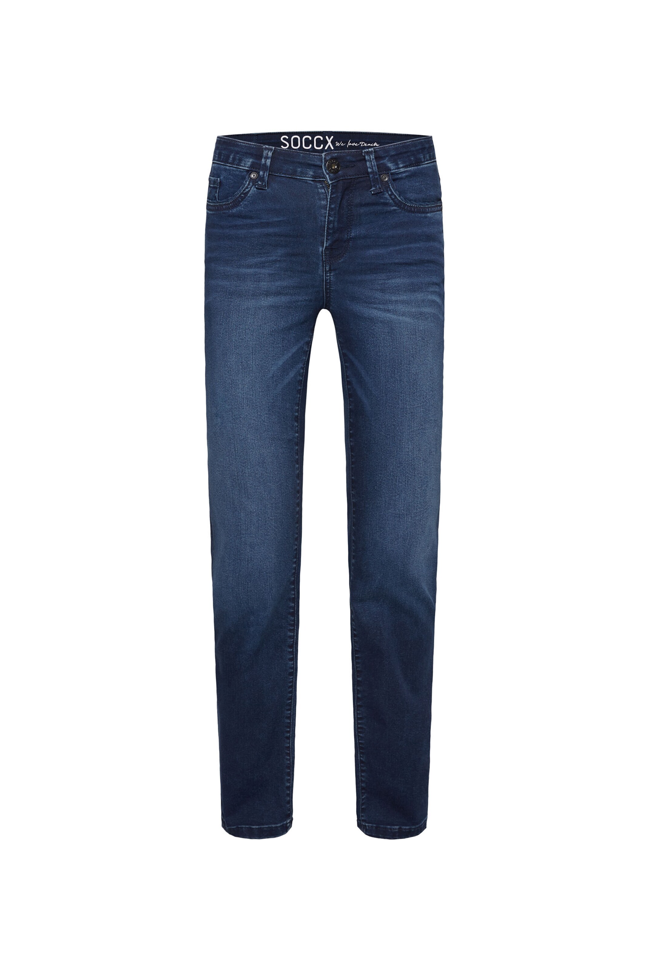 Soccx Regular Jeans 'RO:MY' in Blau: Vorderseite