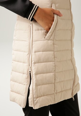 Aniston CASUAL Vest in Beige