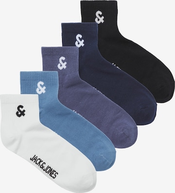 JACK & JONES Sockor 'MILO' i blå: framsida