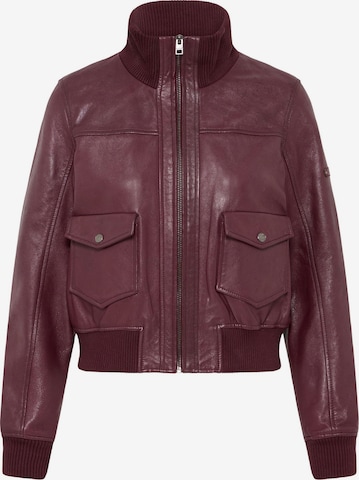 Veste mi-saison ' OXDenny ' Oxmo en rouge : devant