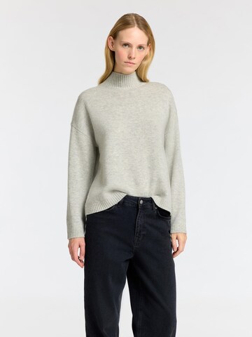 Pull-over SELECTED FEMME en gris : devant