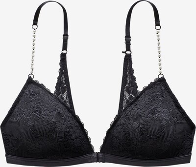Sutien LASCANA pe negru / alb, Vizualizare produs