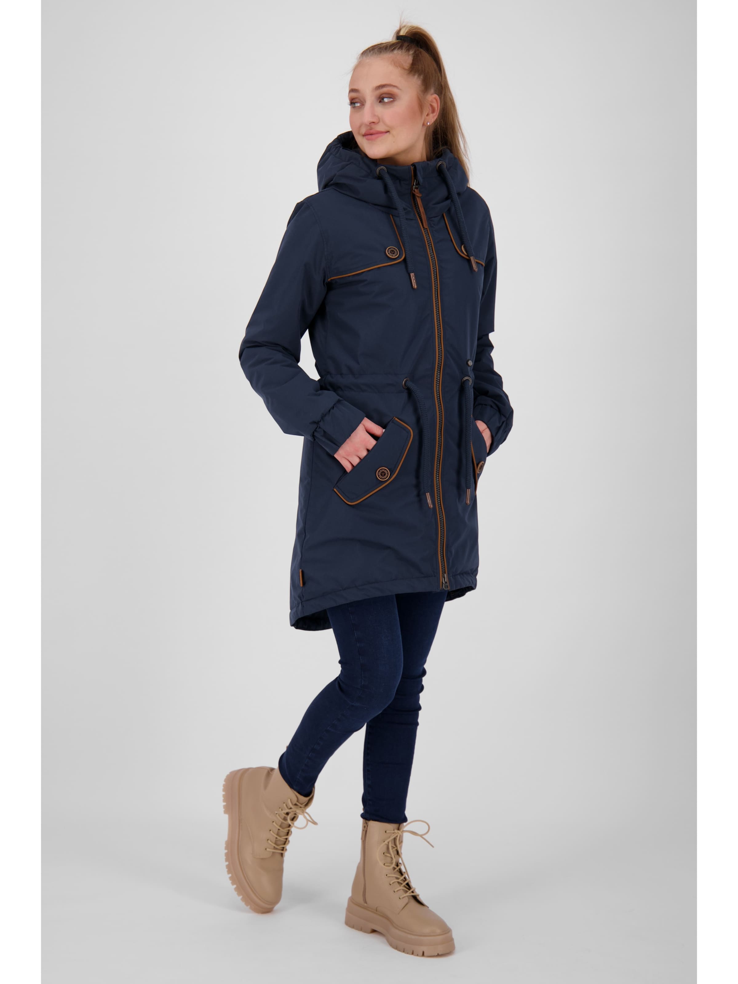 alife & kickin Übergangsjacke 'Charlotte II' in Blau