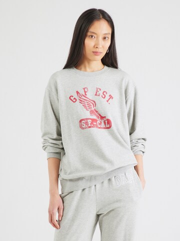 GAP Sweatshirt in Grijs: voorkant